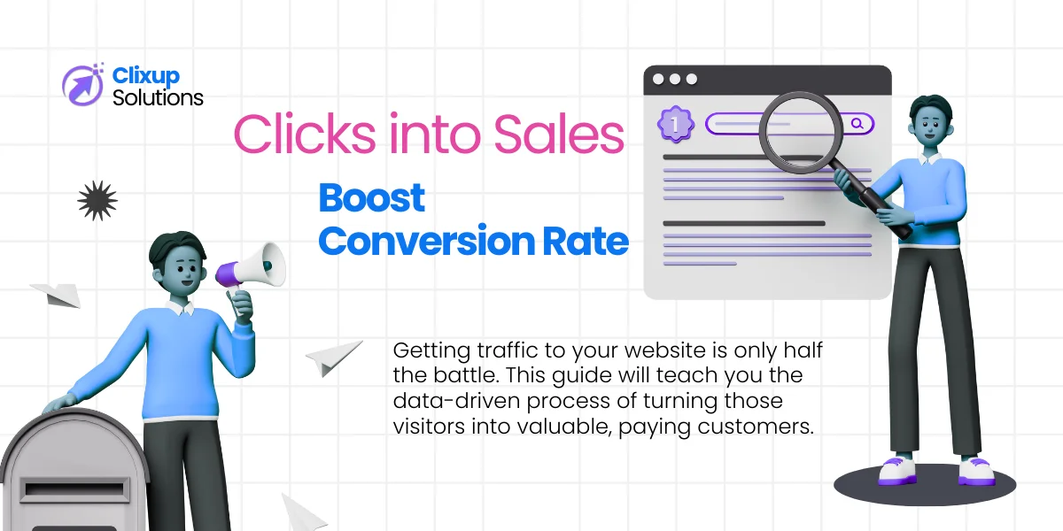 Increasing conversion rate with Clixup